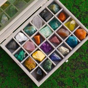 천연 원석 스톤장식 12종 광물 스톤 30 세트 25종 지구 표본 T 과학 1 장식 암석