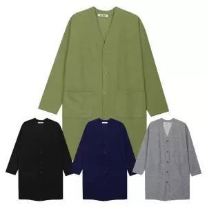 [모로엠]남성 신축성 브이넥 오버핏 롱가디건 5C CA Q020_P417498215