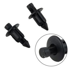 10-100PCS  호환 스즈키 가와사키 바이크 오토바이 액세서리 부품에 대 한 6mm 블랙 리벳 페어링 바디 트림