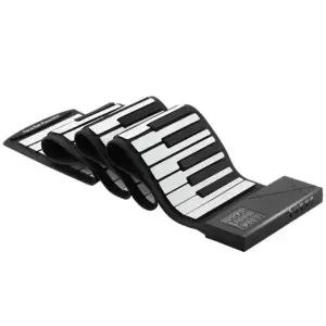 휴대용 키보드 전자피아노 건반 디지털 신디사이저 롤 접이식 악기