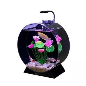 아크릴어항 사무실 거실 책상 열대어 테이블 가정용 인테리어소형분수 필터