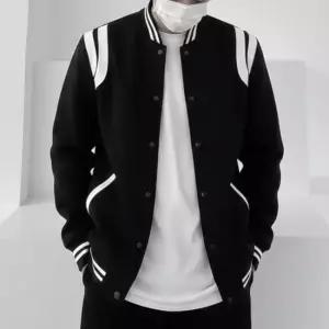 남자 오버핏 베이직 스타디움 점퍼