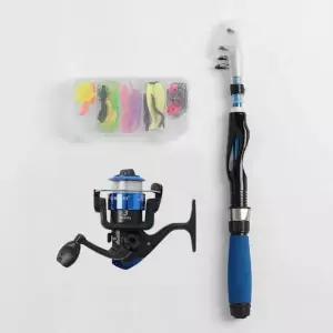 루어 낚시대 세트 짬낚시 스피닝릴