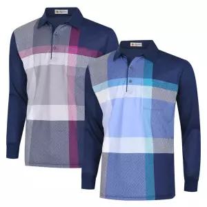 [파파브로] 남성 경량 카라 긴팔 티셔츠 NA-KAA-94 6