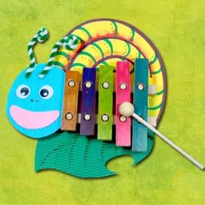 달팽이 실로폰 만들기/재료/학습용/교육용/어린이집/유치원/초등/학생/학교/방과후/돌봄/교실/수업/악기