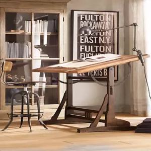 도면판 책상 각도조절 데스크 제도