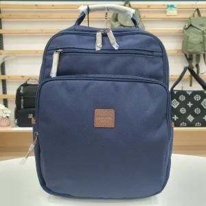 [모다아울렛][피에르가르뎅]가죽 원단 콤비 남녀 공용백팩(29ㅡ39ㅡ12)GN