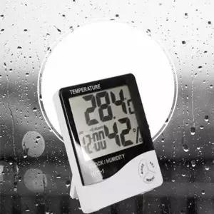 coms 온습도계 AAA 1개 알람 날짜 시간 측정