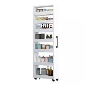 냉장고 틈새 수납장 이동식 틈새장 주방 슬라이딩