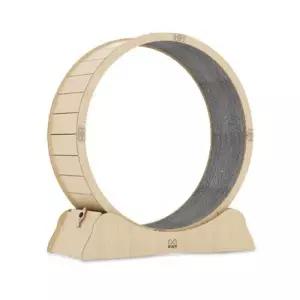 딩동펫 고양이 우드 캣휠 스크래쳐 운동 놀이 용품 선물 추천 익사이트 S