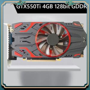 신규 GTX 550Ti 4GB GDDR5 컴퓨터 그래픽 카드 PCI Express 2.0  비디오 별도
