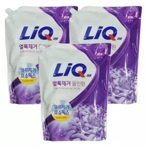 애경산업 리큐 얼룩제거 올인원 일반용 리필 2.1L x 3개