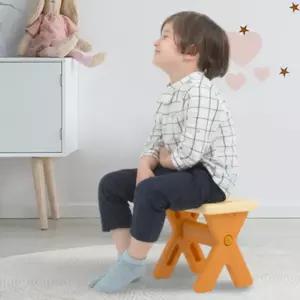 [에듀플레이] 간편조립 아동용가구 낮은스툴 유아스툴 어린이의자