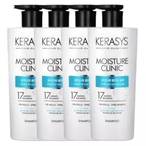 케라시스 모이스춰 클리닉 샴푸 600ml 4개