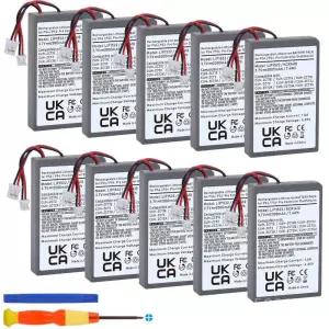 Batmax 10Pcs 2000mAh PS4 배터리 교체 Sony Playstation PS4/PRo 슬림 LIP1522 Dualshock 4 무선 컨트롤러