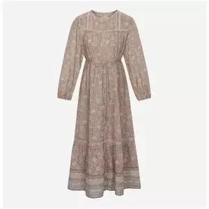 써스데이아일랜드 하객룩 롱원피스 보더믹스 풀오픈 원피스 T256MOP176W