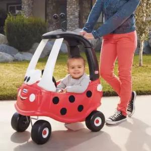 [리틀타익스]무당벌레디자인 손잡이자동차 조카돌선물 키즈카페자동차 어린이집붕붕카 실내붕붕카 돌아기선