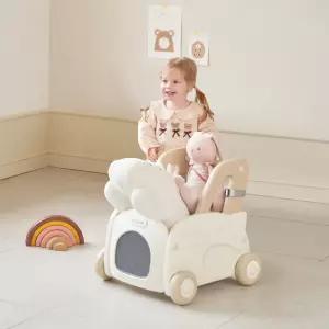 베네베네 유아 아기 걸음마 보조 정리 수납함 클래식 붕붕 카트 베이비워커