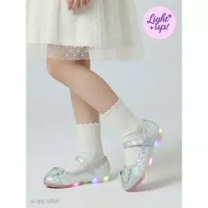 슈펜 키즈 글리터 라이팅 공주플랫 HPKWFGA33G