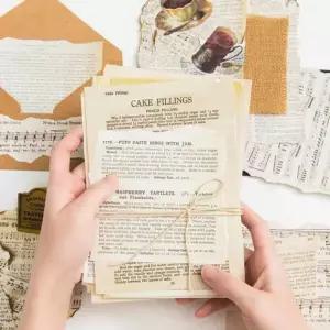 DOMOA 영문페이퍼 인테리어포인트벽지 카페꾸미기 가짜책 앨범꾸미기