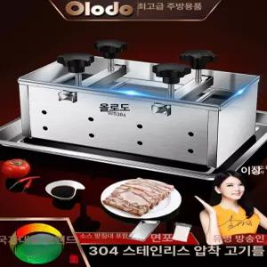 머리 고기 눌림기 기계 상품 압축기 편육 수동 누르는 제조기 익힌 사각