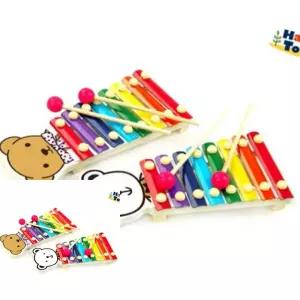 MF100 곰돌이 캐릭터 실로폰 유아실로폰 음악치료악기