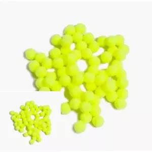 MF100 뿅뿅이10파이 1000개형광노랑 방울폼폼이 뿅뿅이10MM 솜방울