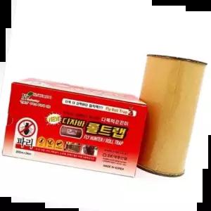 롤트랩 해충끈끈이 축사용 끈끈이 파리 26m