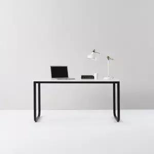 철제 일자 긴 노트북 책상 겸 테이블 1500 중학생 대학생 학생 컴퓨터