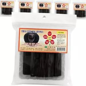 참숯습기제거 국산(참숯 백탄) 장담그기 간장숯 탈취용 물정화 x6개