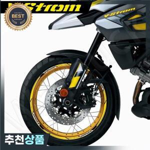 V-Strom DL 650 SX 250 dl1000 1050 XT반사 휠 스티커 림 데칼 허브 스트라이프 테이프  적합19 