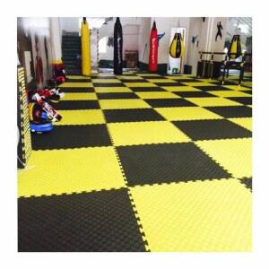 매트 4p 퍼즐 운동 게임 단색 헬스 4매 두꺼운 솔리드 컬러