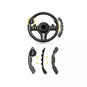 루미나D 미끄럼방지 자동차 파워 핸들 커버 액세서리 운전대