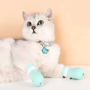 ( )고양이 양말 고양이발양말 고양이발톱커버 고양이목욕 발커버