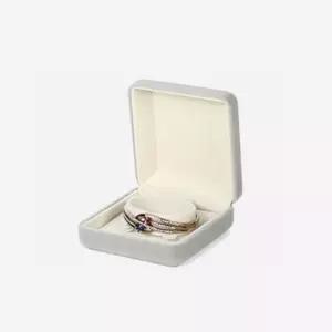 고급 쥬얼리 벨벳 보관함 보석함 선물함 팔찌함 사각 고급 반지케이스