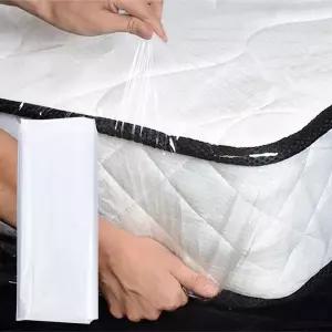 커버 120x240cm 이사 비닐 포장 싱글 매트리스