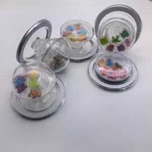 스마트 핑거 그립 돔 커버 플랫 케이스