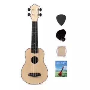 아워뮤직 소프라노 우쿨렐레 풀세트(내추럴) 연습용 우쿠렐레 우쿠렐라