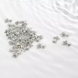 목걸이 부자재 액세서리 키링 실버 펜던트 금붕어