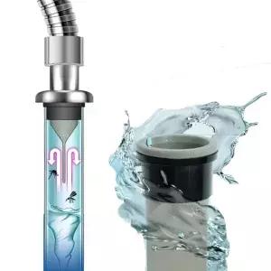 ( )세면대 하수구 배수구 냄새 차단 트랩 악취 벌레 제거 클리너 뚜껑 커버