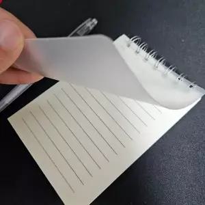 ( )투명커버 A6 미니 스프링 줄노트 메모 업무수첩