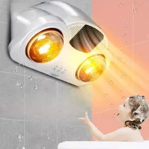 화장실 온열기 히터 욕실히터 난로 실버 기본 목욕탕 전기히터