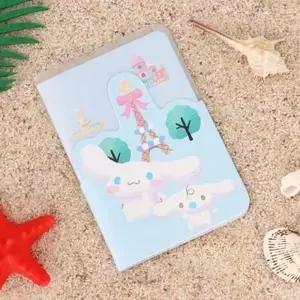 ( )캐릭터 여권 파우치 시나모롤 데이오프 여권 커버 포켓 카드 보딩패스 케이스