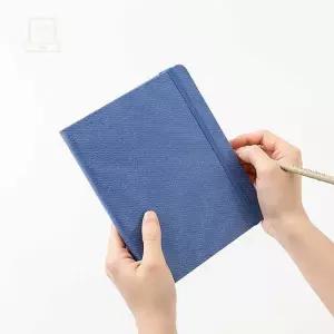 스토어-다유 바이풀디자인 스톰그레이 스몰 와이드 스퀘어 모눈 노트 V2 150X185하드커버노트