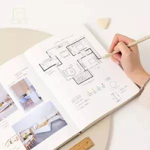 스토어-다유 바이풀디자인 스톰그레이 기억보관함 B5 블랭크 노트 (160P) 스톰그레이감성다이어리