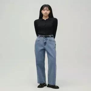 [LAP] 요크 절개 하이웨스트 일자핏 팬츠 AS1DP268