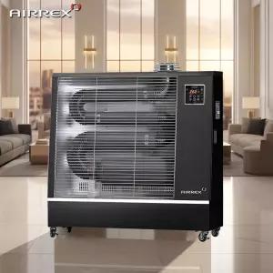 에어렉스 대형온풍기 업소용 산업용 휴게소 원적외선 기름 38평형 108-125㎡