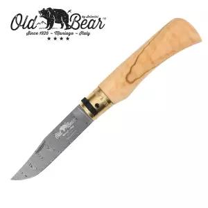 이탈리아 올드베어 올드비어 나이프 등산용 캠핑용 주방용 아웃도어 칼 Classic Damascus Olive 9L 클래식 다마스커스 올리브나무 9L