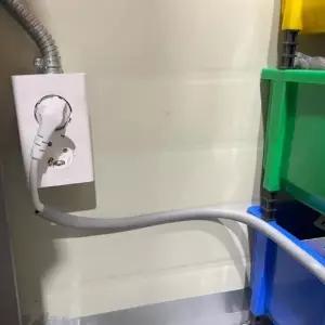 ( )유연한 선정리 전선쫄대 D형 그레이 가리개 전기선 커버 몰딩 선정리쫄대