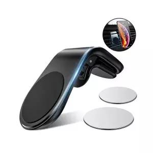 10049 핸드폰 DD 송풍구 자석 거치대 ㄱ자 차량용